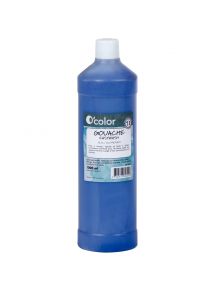 Gouache, flacon de 1l, bleu cobalt
