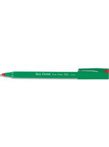 Stylo bille plastique moyenne écriture 0,4mm Ball Pentel R50, rouge