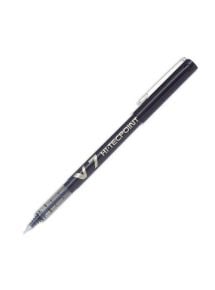 Stylo roller pointe aiguille Pilot V7, écriture 0,7 mm, noir