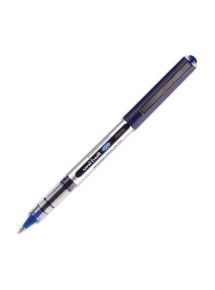 Stylo roller pointe métal Uni Ball Eye, écriture 0,2mm, bleu