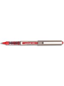 Stylo roller pointe métal Uni Ball Eye, écriture 0,5mm, rouge