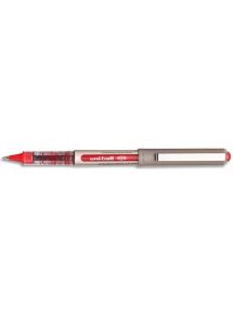 Stylo roller pointe métal Uni Ball Eye, écriture 0,5mm, rouge