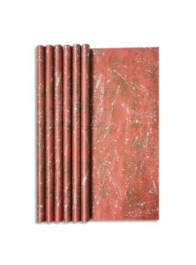Papier cadeaux Kraft brun 60g, 2,5x0,7m, motifs rocher