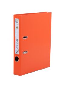 Classeur à levier PREM'TOUCH format A4+, dos 5 cm, orange