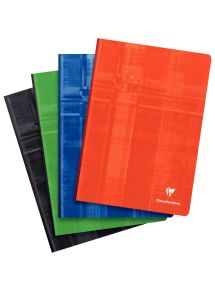 Cahier 21x29,7cm, 192p, grands carreaux, brochure 90g