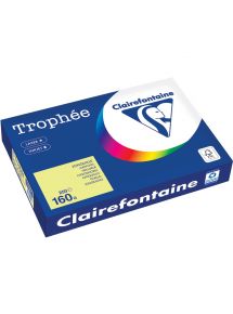 Papier Trophée A3 160g, jonquille, ramette de 250 feuilles