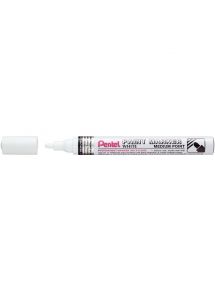 Marqueur peinture pointe ogive, écriture 2 à 4mm, blanc