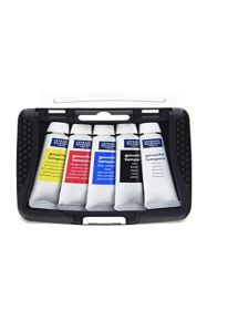 Gouache en tube 10ml couleurs primaires, blister de 5