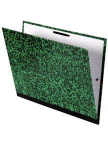 Carton à dessin Annonay vert à élastiques format 52x72cm