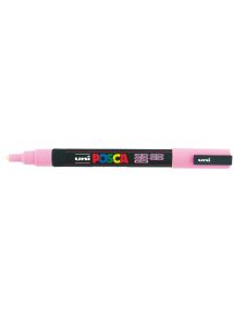 Marqueur gouache Posca pointe ogive, écriture 1,5mm, rose