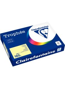 Papier Trophée A3 160g, canari, ramette de 250 feuilles