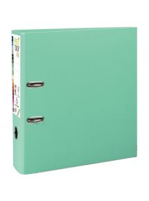 Classeur à levier PREM'TOUCH format A4+, dos 8 cm, vert clair