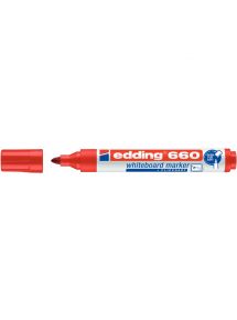 Marqueur effaçable à sec Edding 660, rouge
