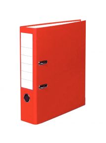 Classeur à levier économique pour format A4, dos 5 cm, rouge