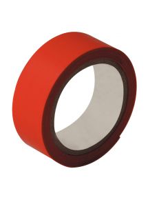 Rouleau adhésif toilé 19mmx2,7m  coloris rouge- Pour tous travaux de réparation et reliure