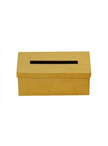 Boîte à mouchoirs en carton à décorer 230x130x90mm