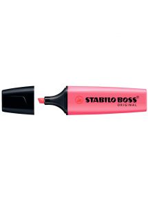 Surligneur Stabilo Boss Original, pointe biseautée, rose