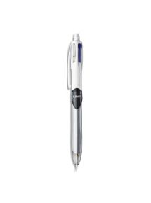 Stylo bille poine moyenne rétractable Bic version multi-fonction 4 couleurs