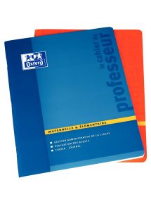 Cahier du professeur 24x32cm, 100 pages, maternelle et primaire