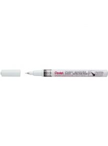 Marqueur peinture pointe ogive, écriture 0,8mm, blanc