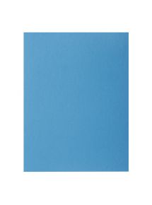 Paquet de 100 chemises 210g ROCK'S format 24x32 cm, bleu