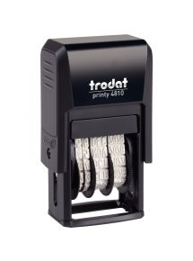 Tampon Mini dateur Trodat 4810, encrage automatique, 3,8x20mm