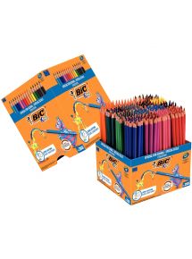 Crayon de couleur Evolution Bic Kids, maxi classpack de 288