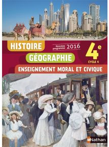 Histoire-Géographie-EMC 4e - 2016 - Manuel numérique élève - Abonnement 1 an