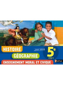 Histoire-Géographie-EMC 5e - 2016 - Manuel numérique élève - Abonnement 1 an