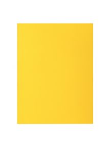 Paquet de 100 chemises 210g ROCK'S format 24x32 cm, citron