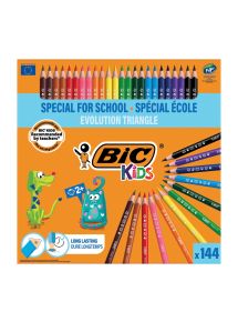 Crayon de couleur Evolution Triangle, classpack de 144