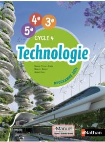 Technologie Collège - 2016 - Manuel numérique élève - Abonnement 1 an