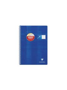 Cahier déficients visuels, 21x29,7cm, 100p, grands carreaux noir 2,5mm 10/10, intégrale 90g