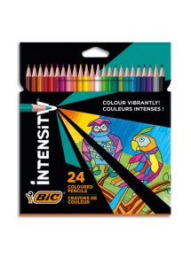 Crayon de couleur Intensity Classique, pochette de 24