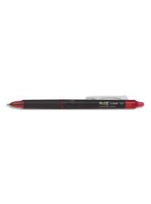 Stylo roller pointe fine Frixion Point Clicker, écriture 0,25mm, rouge