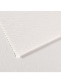 Feuille de papier dessin Canson 160g, format 50x65cm, blanc