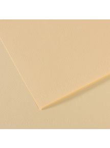 Feuille de papier dessin Canson 160g, format 50x65cm, ivoire