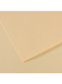 Feuille de papier dessin Canson 160g, format 50x65cm, ivoire, lot de 10
