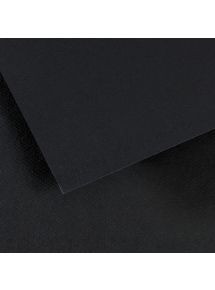 Feuille de papier dessin Canson 160g, format 50x65cm, noir, lot de 10