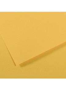 Feuille de papier dessin Canson 160g, format 50x65cm, bouton d'or, lot de 10