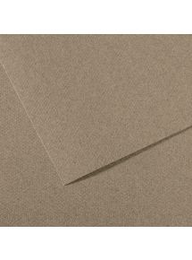 Feuille de papier dessin Canson 160g, format 50x65cm, gris chiné
