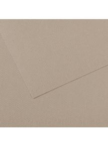 Feuille de papier dessin Canson 160g, format 50x65cm, gris flanelle, lot de 10