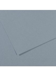 Feuille de papier dessin Canson 160g, format 50x65cm, bleu clair