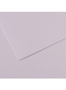 Feuille de papier dessin Canson 160g, format 50x65cm, lilas