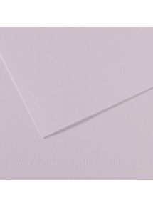 Feuille de papier dessin Canson 160g, format 50x65cm, lilas, lot de 10