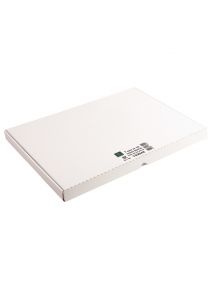 Boîte de 100 fiches bristol non perforées carte forte 205 g uni blanc format 29,7 x 42 cm