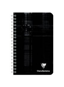 Carnet 11x17cm, 100 pages petits carreaux, spirale