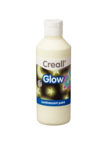 Flacon de 250 ml de peinture phosphorescente, jaune