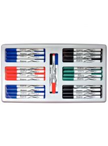 Classpack de 72 feutres Desk and Day pointe fine assortis