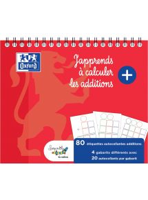 Bloc de gabarits d'additions, 80 étiquettes